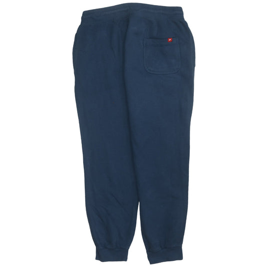 Nike Men's Blue Regular Fit Fleece Jogger Sweatpants M