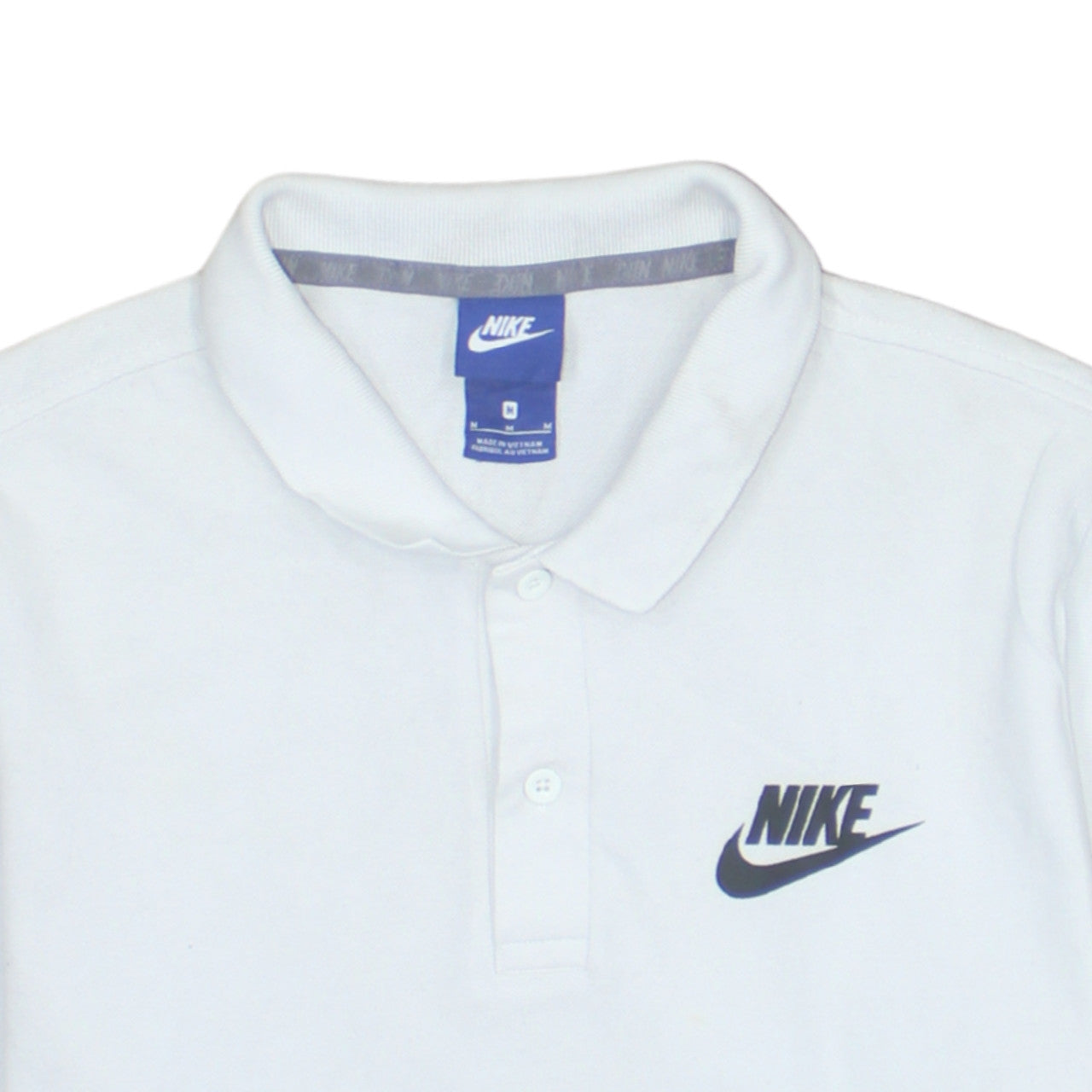 Mens UK Size M Nike 100% Cotton Polo Shirt