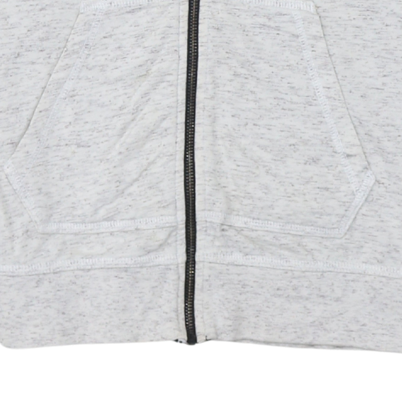 Womens UK Size 8 adidas Grey Full Zip Hoodie