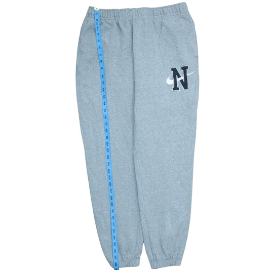 Womens UK Size L Nike Relaxed Fit Sweatpants Grey Trousers