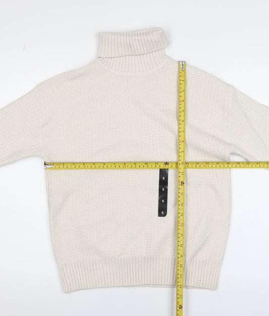 Womens UK Size S Marks and Spencer Ivory Pullover Jumper