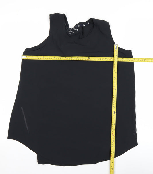 Womens UK Size L Dunnes Stores Black Gym & Training Running & Jogging Yoga Tank