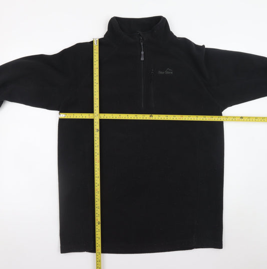 Mens UK Size M Peter Storm Black Pullover Sweatshirt