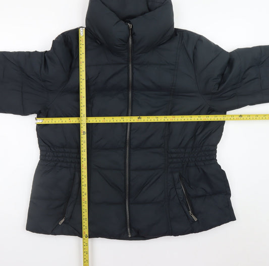Womens UK Size 18 Marks and Spencer Black Puffer Jacket