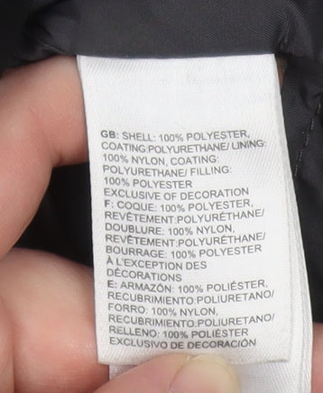 Womens UK Size M The North Face Black Puffer Jacket