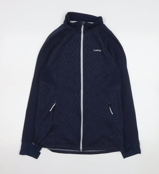 Mens UK Size M Wedze Blue Soft Shell