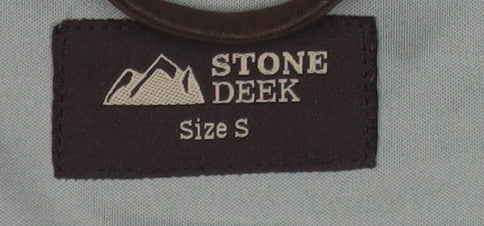 Womens UK Size S Stone Deek Brown Soft Shell