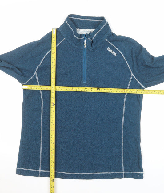 Womens UK Size 12 Regatta Blue Pullover Sweatshirt