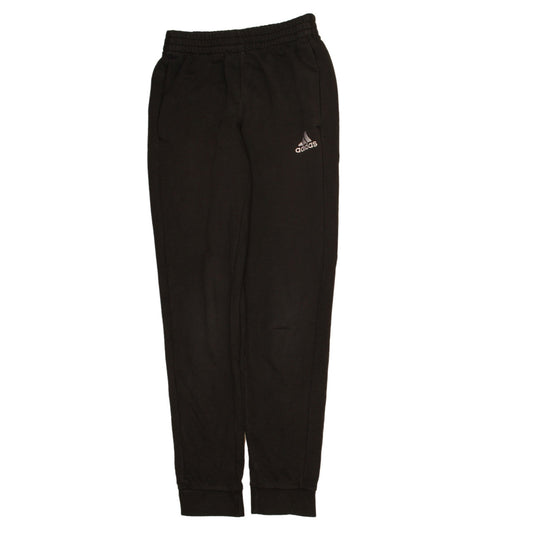 Boys UK Size 13-14 Years adidas Regular Fit Jogger Black Trousers