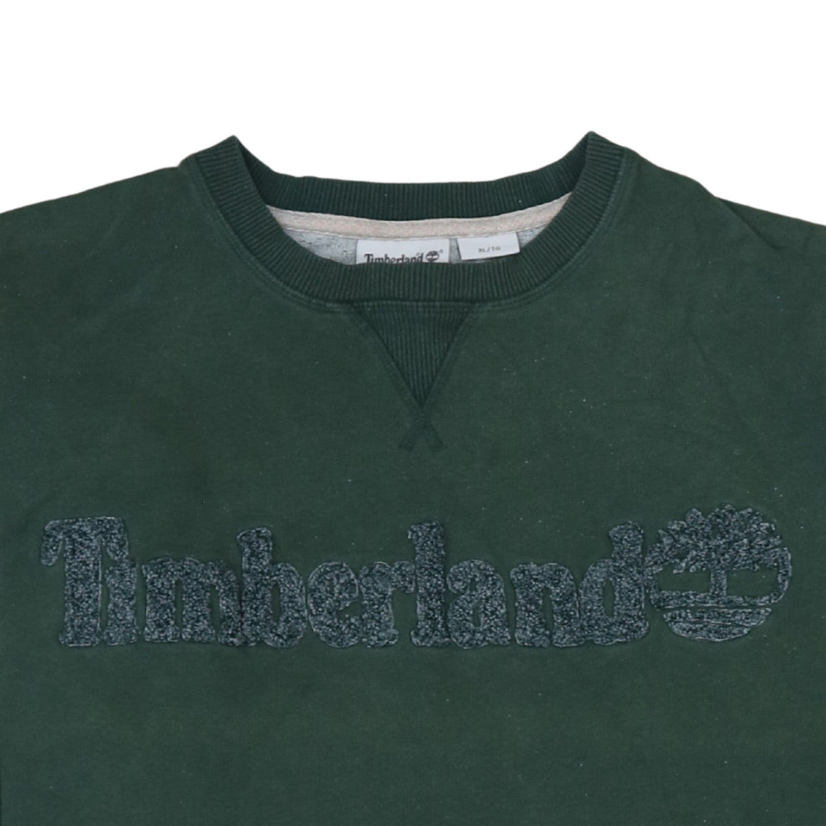 Mens UK Size XL Timberland Green Pullover Sweatshirt