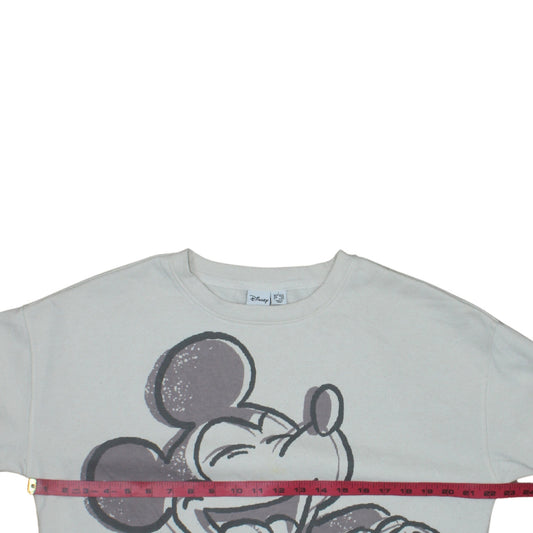 Womens UK Size S Disney Beige Pullover Sweatshirt