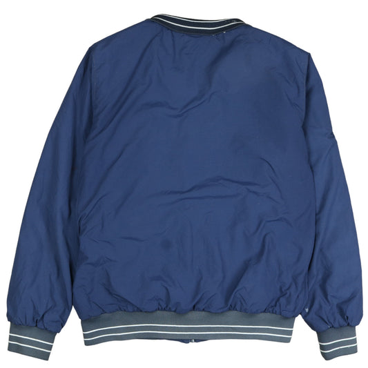 Kappa Men's Blue XL Bomber Jacket Full Zip Lined Sports Style