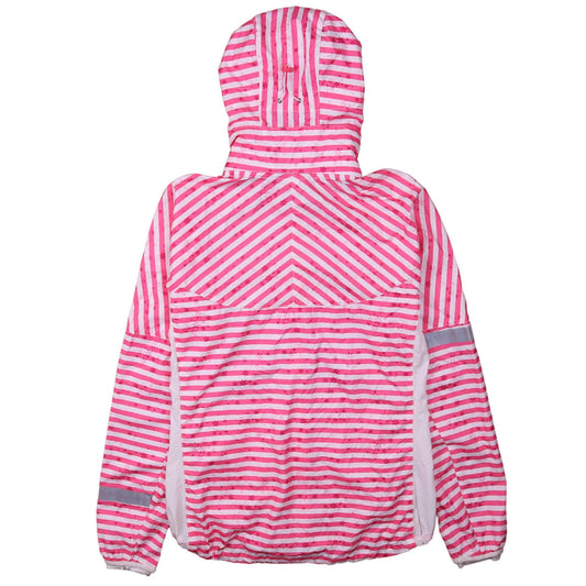 Womens UK Size M Nike Pink Windbreaker Coat