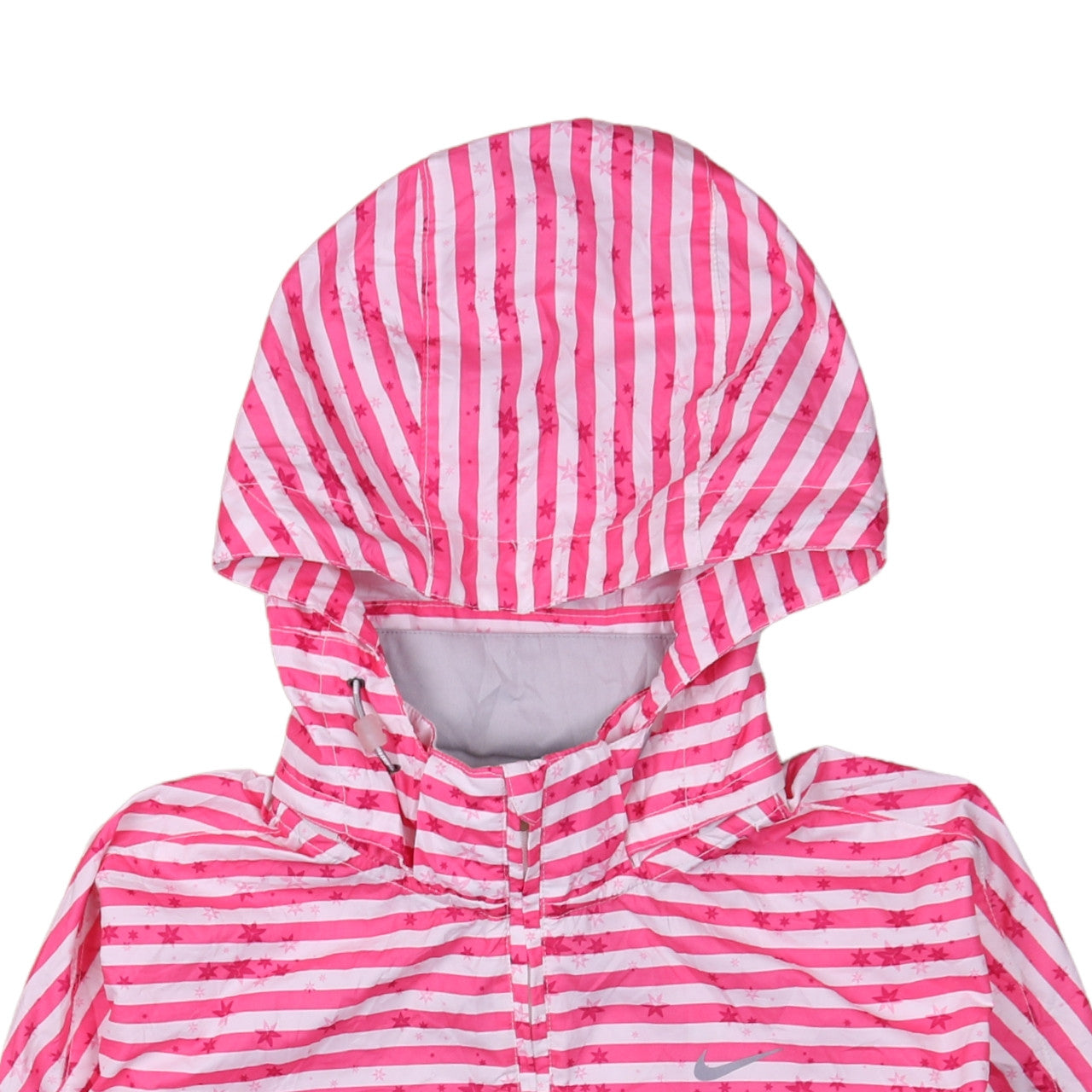 Womens UK Size M Nike Pink Windbreaker Coat