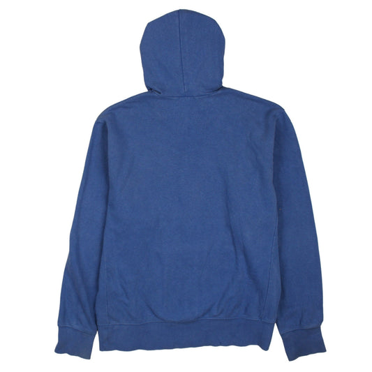 Mens UK Size M Nike Blue Pullover Hoodie