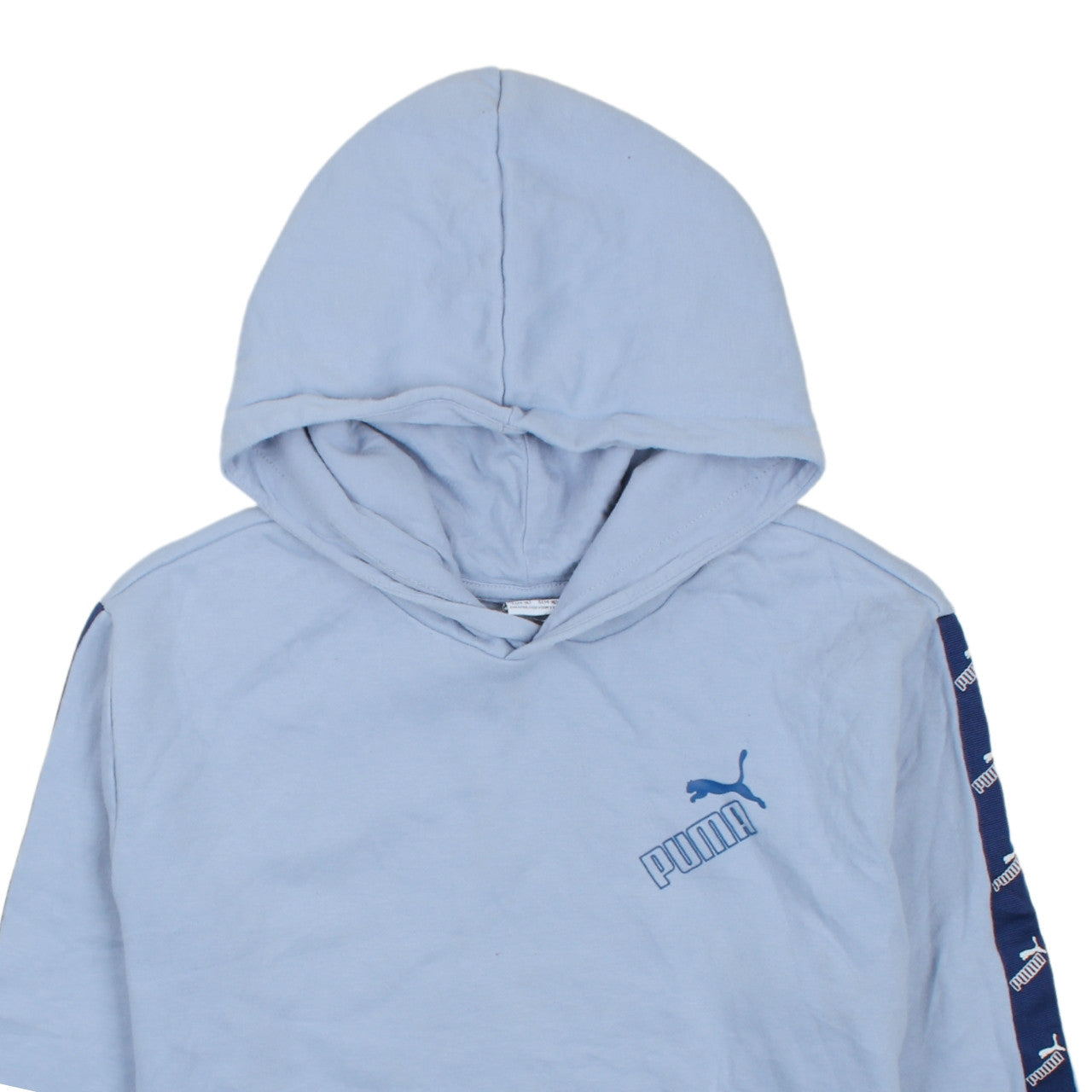 Teens UK Size 14 PUMA Blue Pullover Hoodie