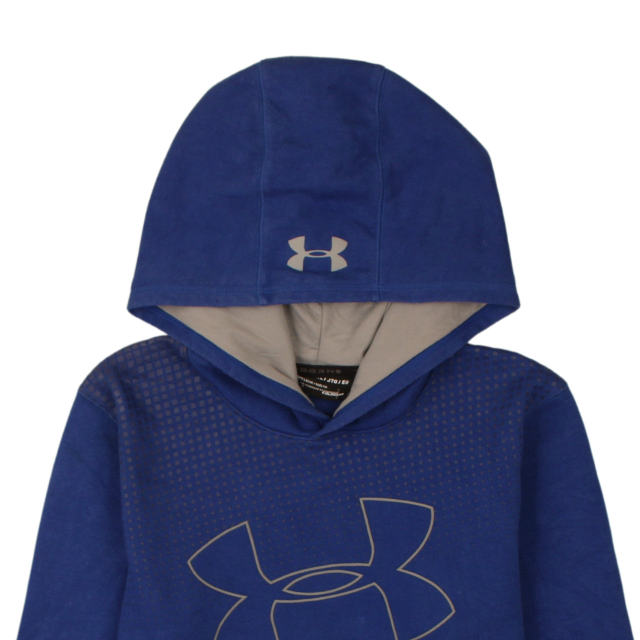 Boys UK Size XL Under armour Blue Pullover Hoodie