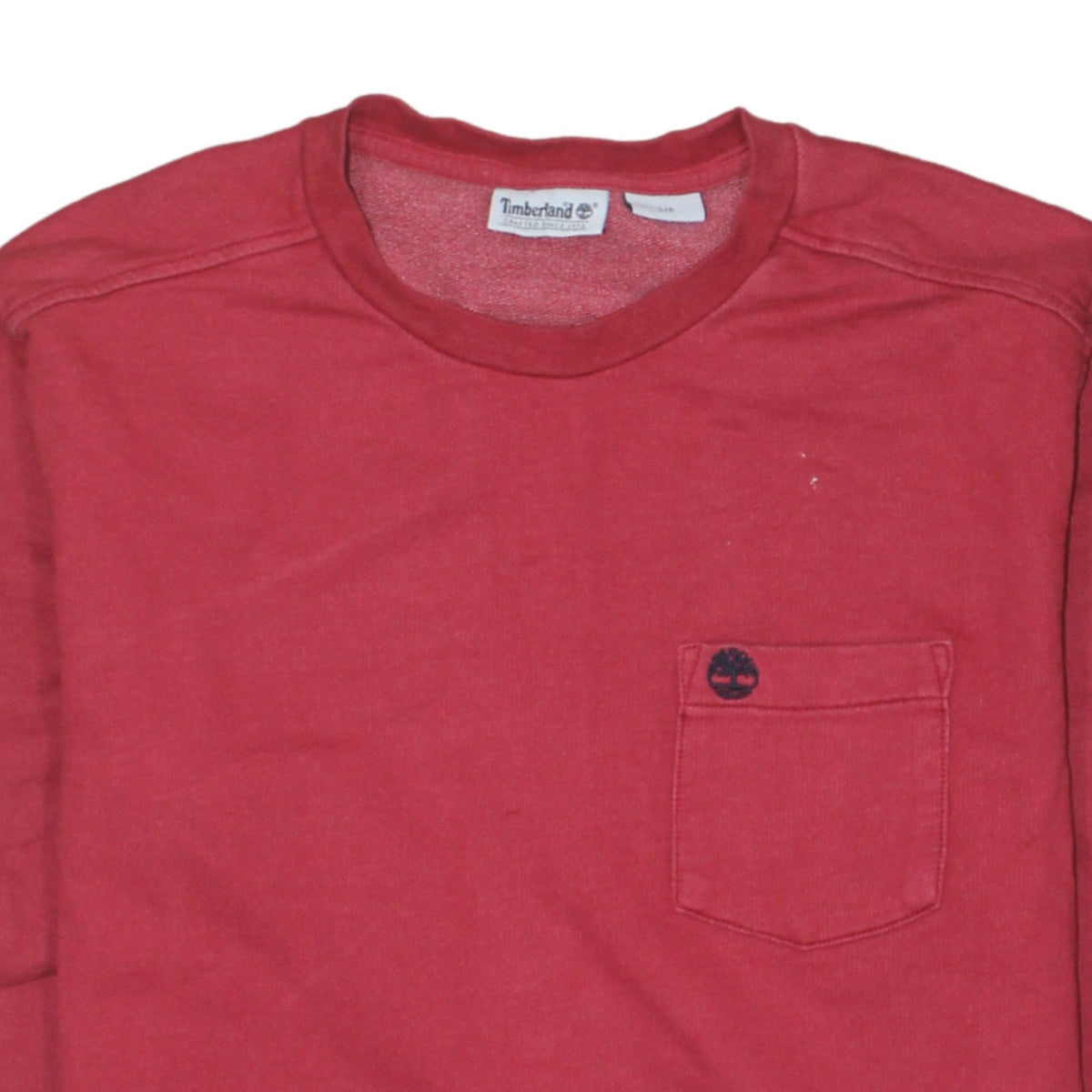 Mens UK Size M Timberland Red Pullover Sweatshirt