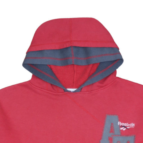 Mens UK Size M Reebok Red Pullover Hoodie
