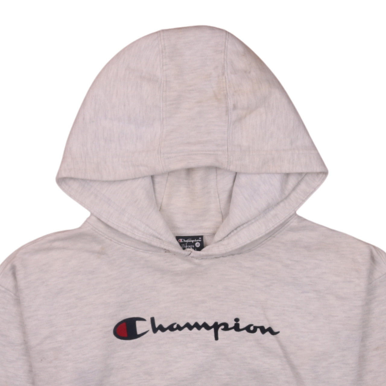 Mens UK Size S Champion Grey Pullover Hoodie