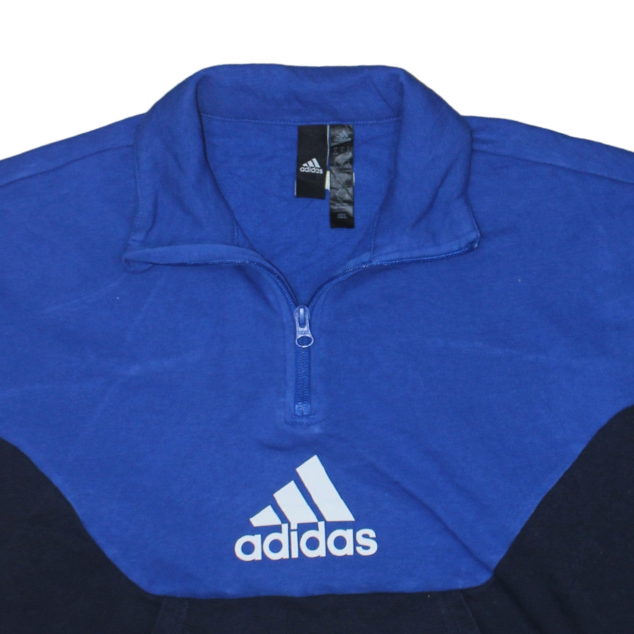 Womens UK Size 8 adidas Blue Pullover Sweatshirt