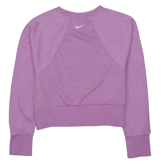 Womens UK Size XS Nike Pink Pullover Sweatshirt