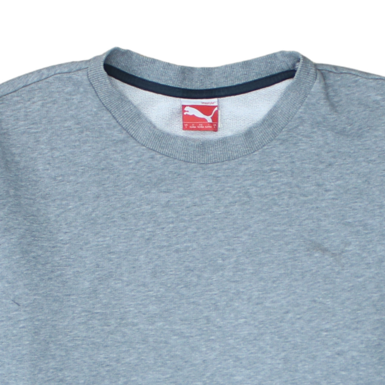 Mens UK Size L PUMA Grey Pullover Sweatshirt