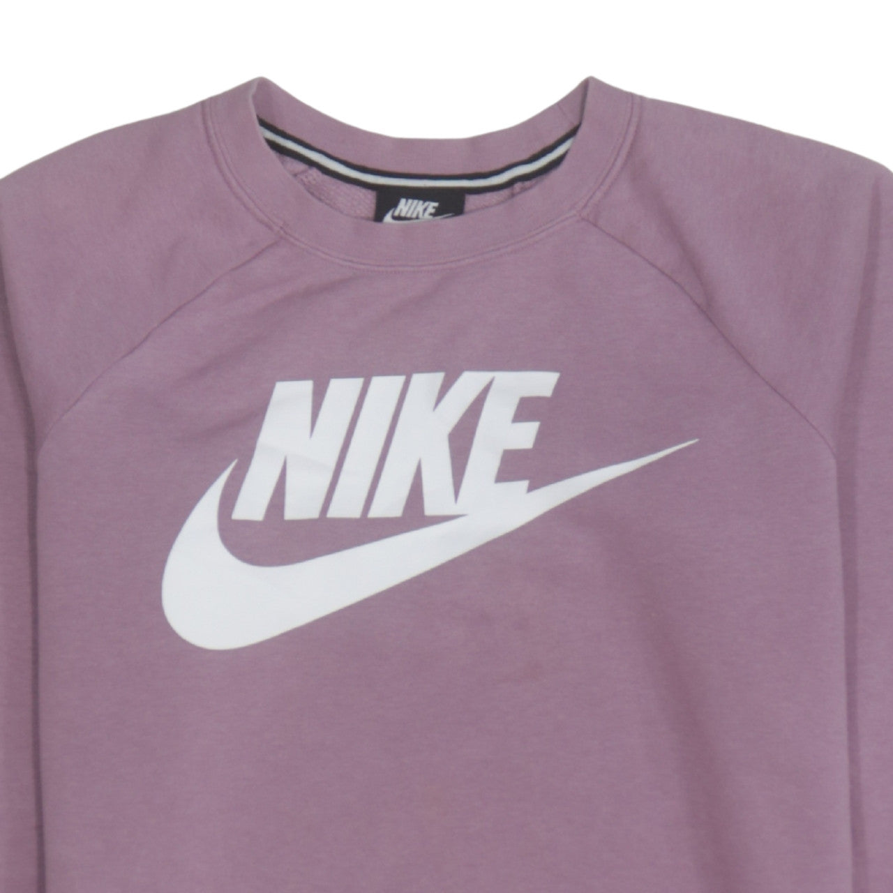Womens UK Size S Nike Pink Pullover Sweatshirt