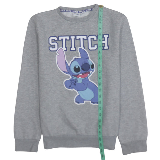 Womens UK Size S Disney Grey Pullover Sweatshirt