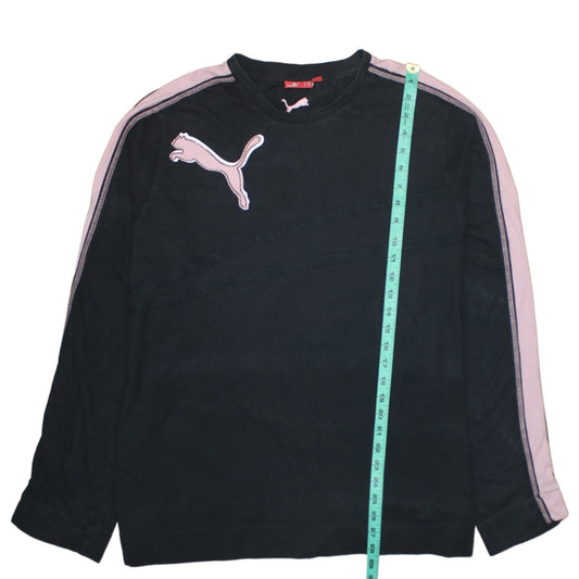 Womens UK Size 2XL PUMA Black Pullover Sweatshirt