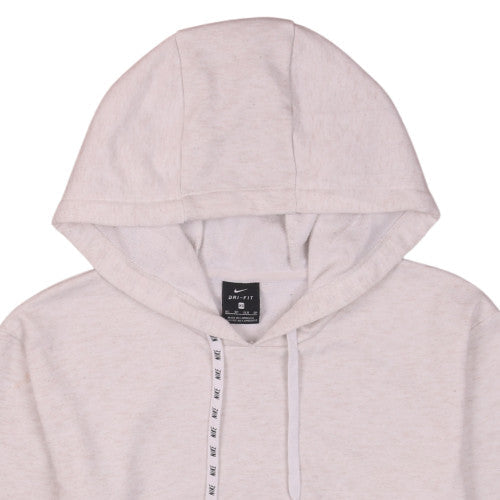 Womens UK Size XS Nike Beige Pullover Hoodie