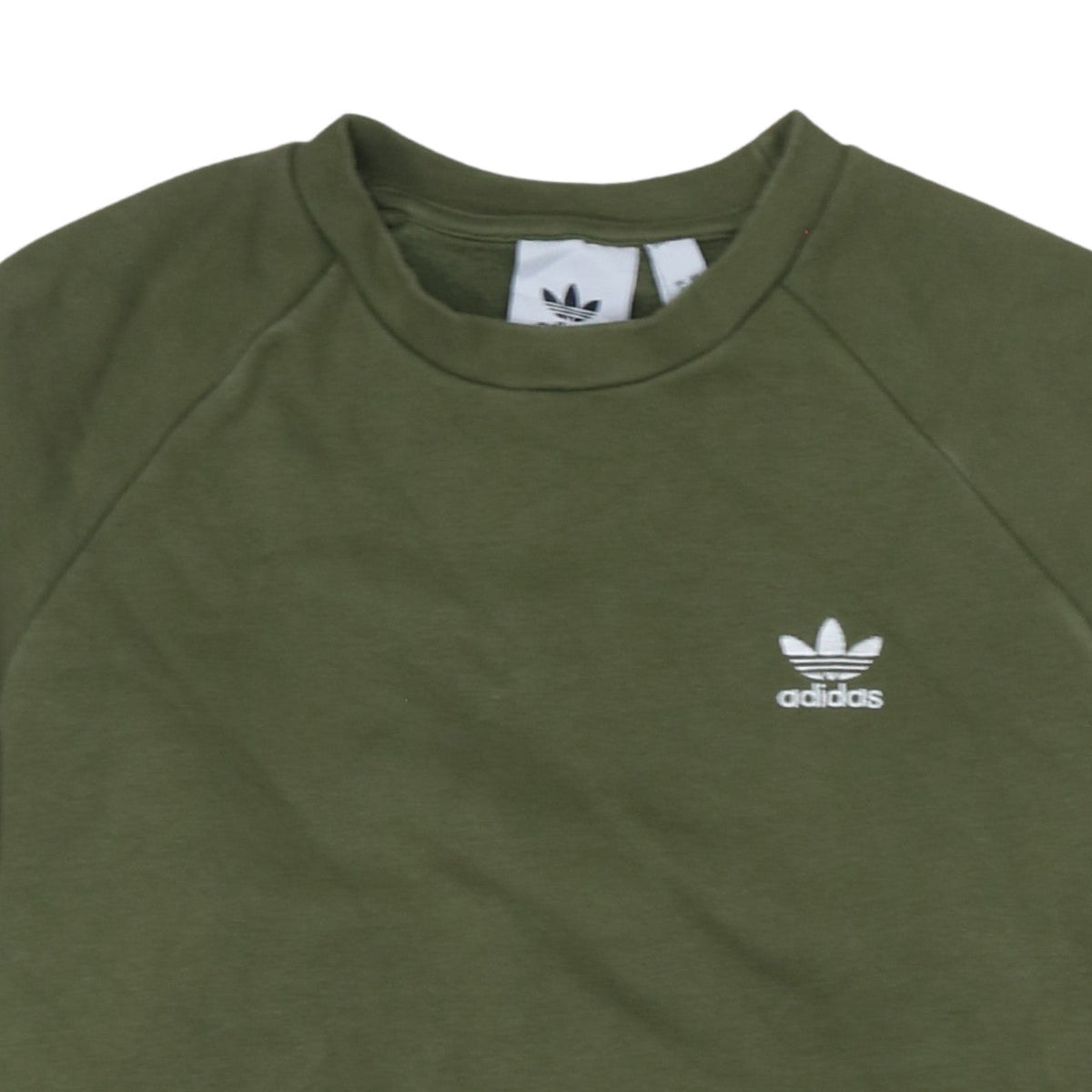 Mens UK Size S adidas Green Pullover Sweatshirt