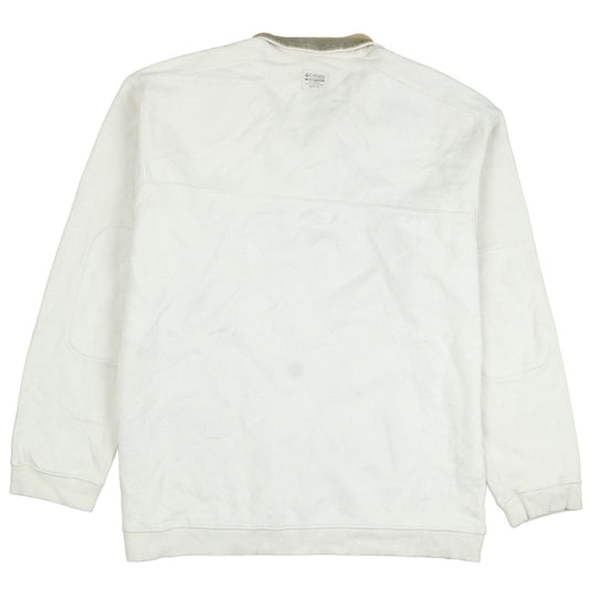 Mens UK Size 3XL Columbia Ivory Pullover Sweatshirt