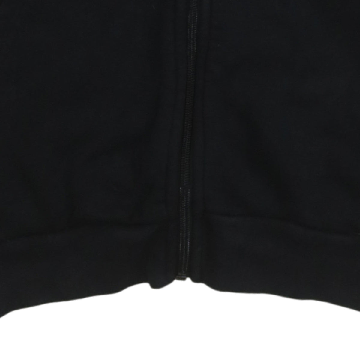 Additional view of Adidas boys’ black full zip hoodie 13-14 years fleece hooded sweatshirt