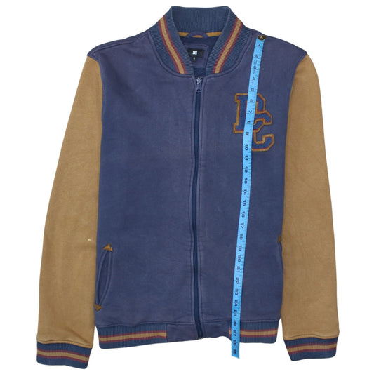 Mens UK Size XL DC Blue Varsity Jacket