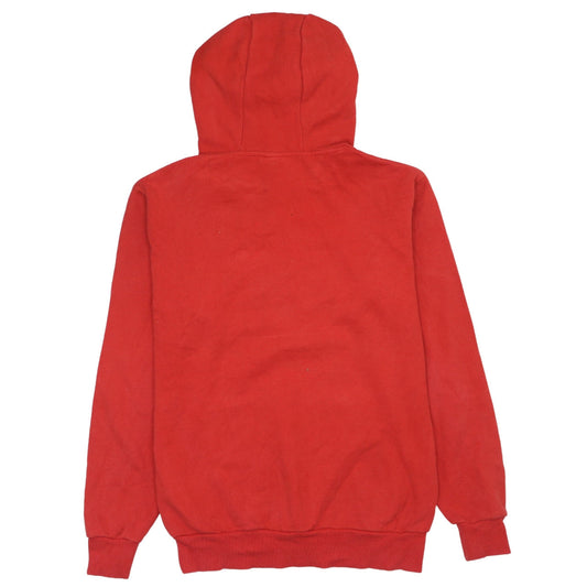 Womens UK Size 10 ellesse Red Pullover Hoodie