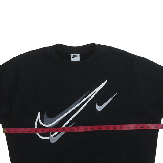 Womens UK Size S Nike Black Pullover Sweatshirt