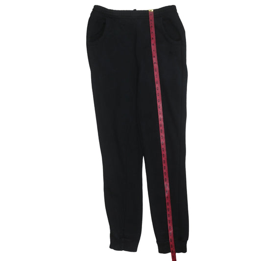 Womens UK Size 10 PUMA Regular Fit Jogger Black Trousers