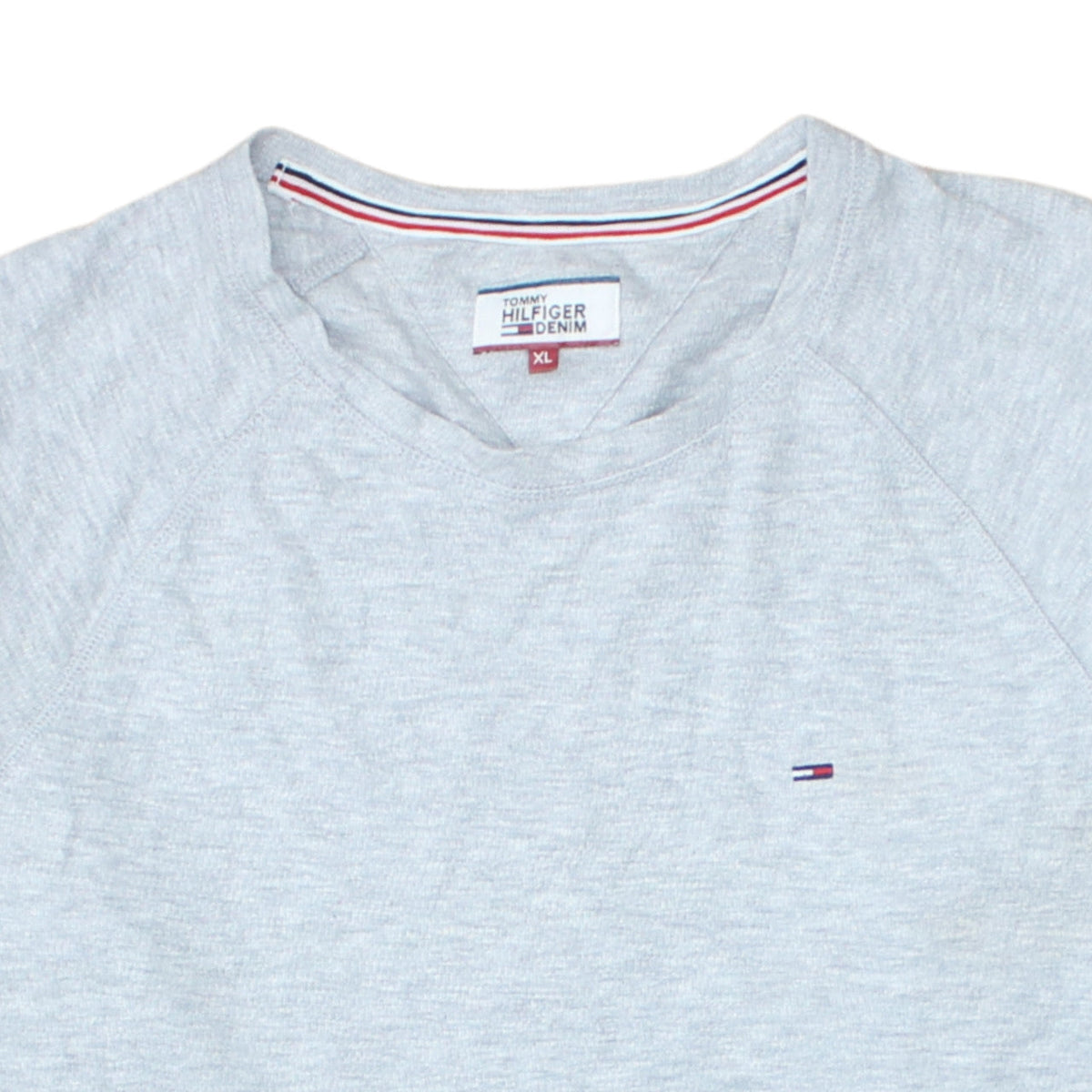 Tommy Hilfiger Men’s Grey XL Pullover Crew Neck Jumper