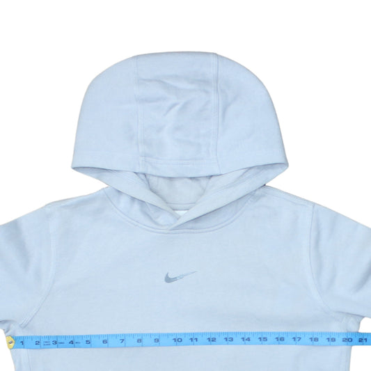 Nike Boys Blue Pullover Hoodie XL Fleece Logo Hooded Sweatshirt