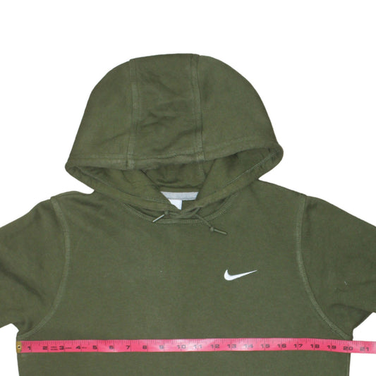 Mens UK Size S Nike Green Pullover Hoodie