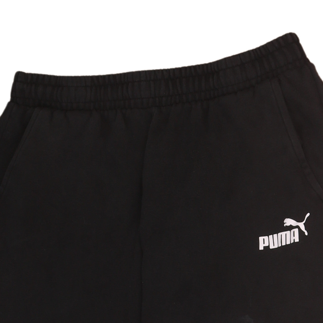 Mens UK Size L PUMA Regular Fit Jogger Black Trousers