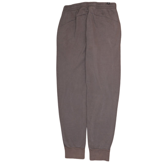 Mens UK Size S PUMA Regular Fit Jogger Brown Trousers