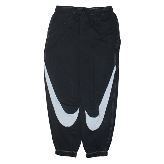 Womens UK Size S Nike Regular Fit Jogger Black Trousers