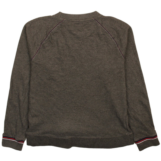 Womens UK Size M FILA Grey Pullover Sweatshirt