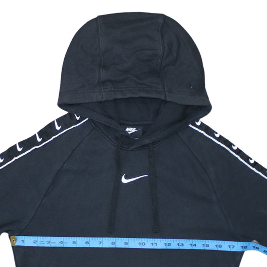 Womens UK Size XS Nike Black Pullover Hoodie