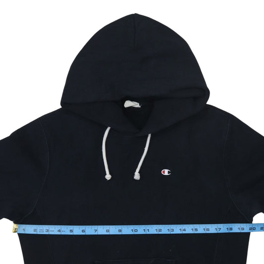 Mens UK Size M Champion Black Pullover Hoodie