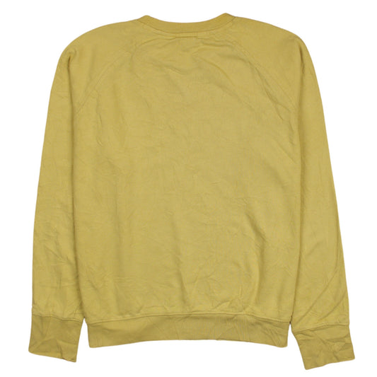 Womens UK Size M Lee Yellow Pullover Sweatshirt