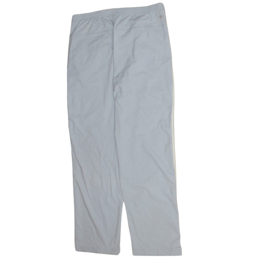 Womens UK Size 14 adidas Regular Fit Track Trousers Grey Trousers