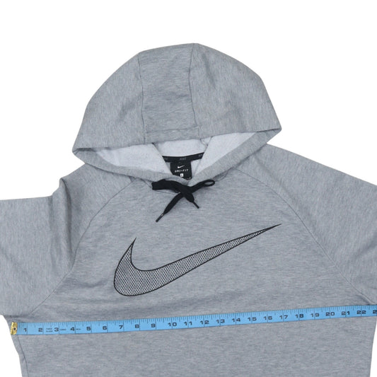 Mens UK Size L Nike Grey Pullover Hoodie